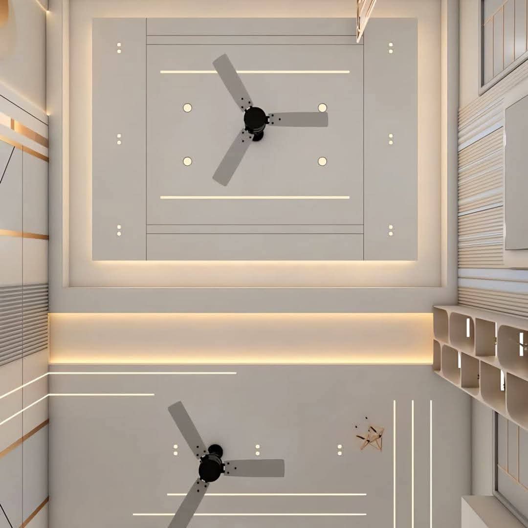 Modern Living Room Ceiling